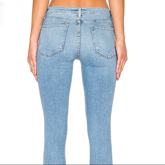 Host Pick * Frame Denim Le high skinny zip size 27 - Picture 4 of 7